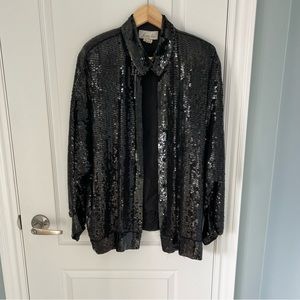 Vintage 80’s Judith Ann sequin jacket medium